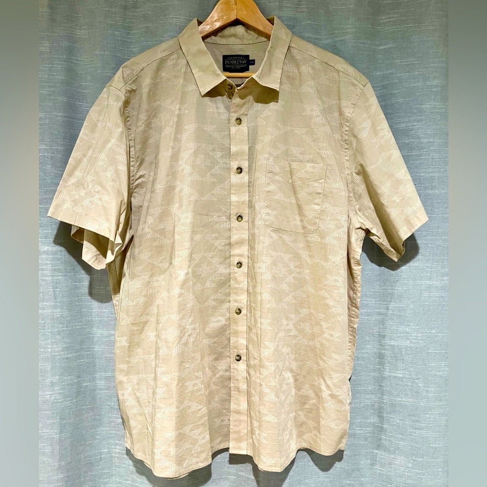 Pendleton Woolen Mills 100% Cotton Men’s Button Down Shirt Size XXL - NWT